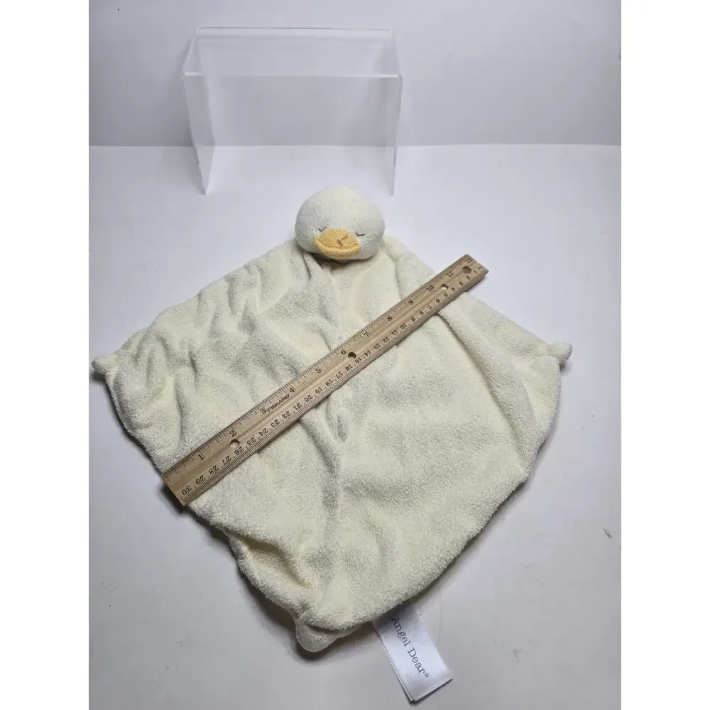 Angel Dear Duck Chick Yellow Blankie Baby Lovey Security Blanket Soother Kids